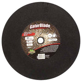 Gator 9681 Cut-Off Wheel, 14 in Dia, 1/8 in Thick, 1 in Arbor